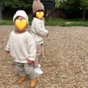 Oat & Co Cozy Knit Sweater 2-3 YRS